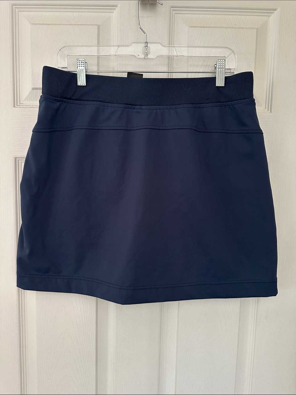 32 Degrees Navy Zip-Pocket Athletic Skort - Picture 3 of 7